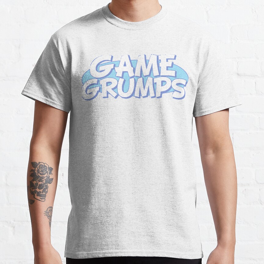 ssrcoclassic teemensfafafaca443f4786front altsquare product1000x1000.u1 54 - Game Grumps Shop