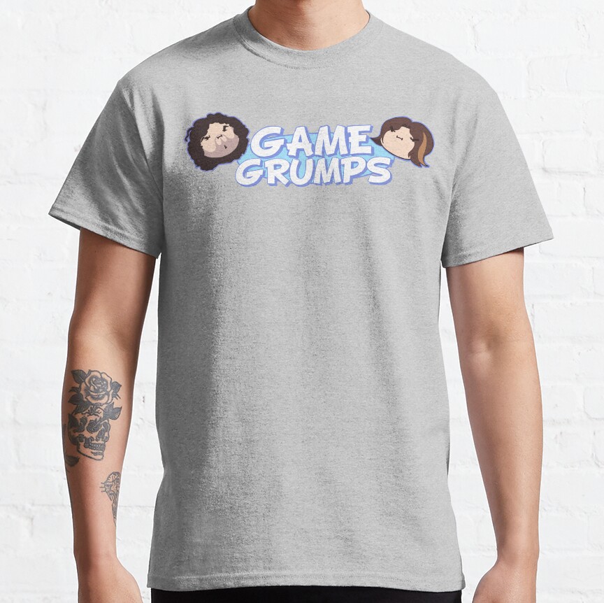 ssrcoclassic teemensheather greyfront altsquare product1000x1000.u1 1 - Game Grumps Shop