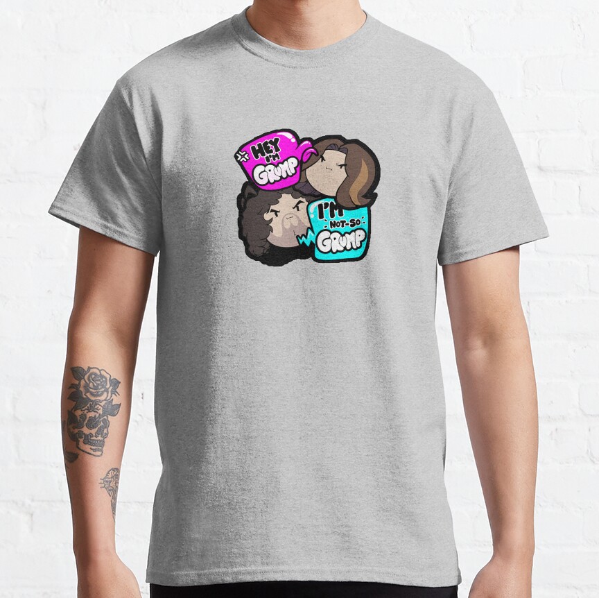 ssrcoclassic teemensheather greyfront altsquare product1000x1000.u1 22 - Game Grumps Shop