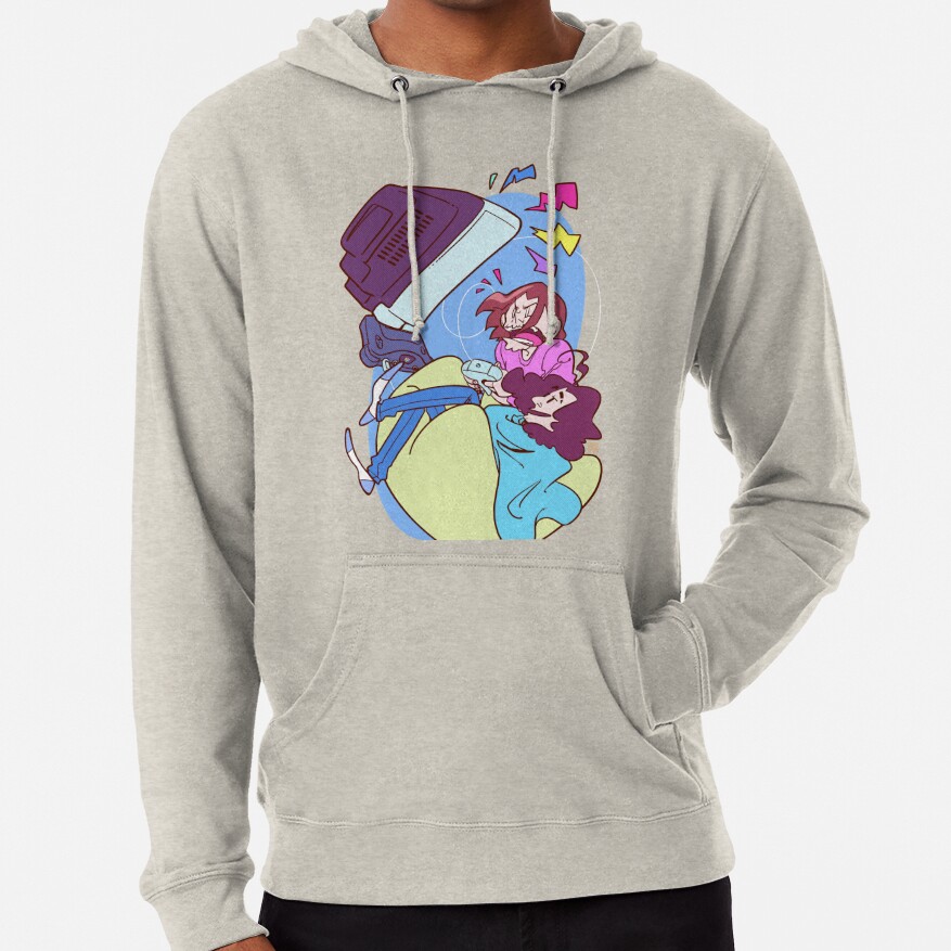 ssrcolightweight hoodiemensoatmeal heatherfrontsquare productx1000 bgf8f8f8 8 - Game Grumps Shop