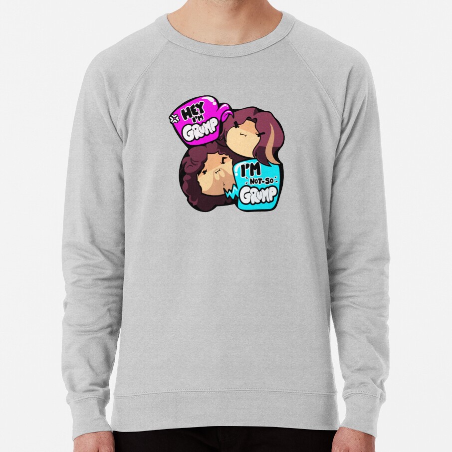ssrcolightweight sweatshirtmensheather greyfrontsquare productx1000 bgf8f8f8 12 - Game Grumps Shop