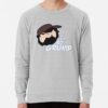 ssrcolightweight sweatshirtmensheather greyfrontsquare productx1000 bgf8f8f8 3 - Game Grumps Shop