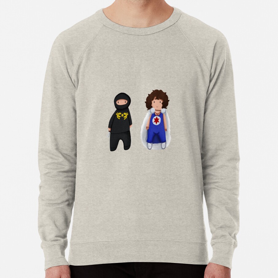 ssrcolightweight sweatshirtmensoatmeal heatherfrontsquare productx1000 bgf8f8f8 1 - Game Grumps Shop