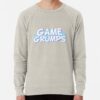 ssrcolightweight sweatshirtmensoatmeal heatherfrontsquare productx1000 bgf8f8f8 5 - Game Grumps Shop