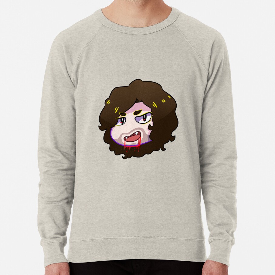 ssrcolightweight sweatshirtmensoatmeal heatherfrontsquare productx1000 bgf8f8f8 8 - Game Grumps Shop