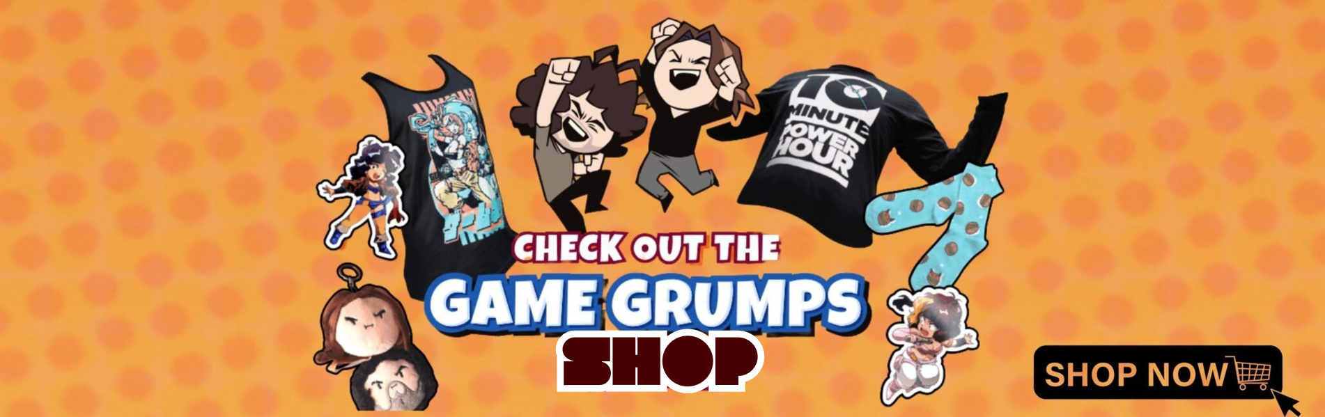 banner game grumps shop - Game Grumps Shop