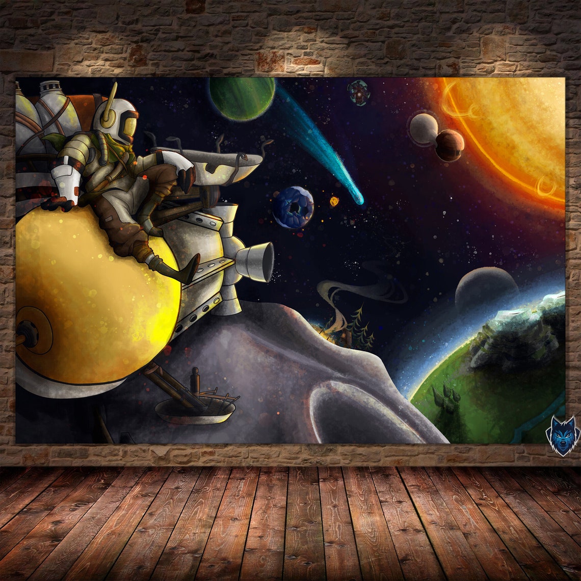 Outer Wilds Hearthian Best-loved Wall Art